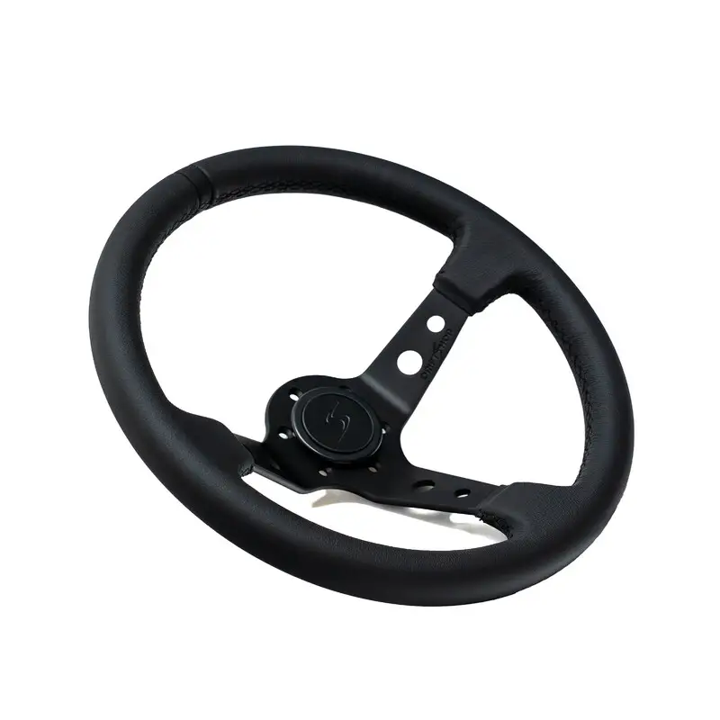 Achetez Aujourd’hui Volant DriftShop Premium Tulipé (90 mm) "Black Edition" en Cuir